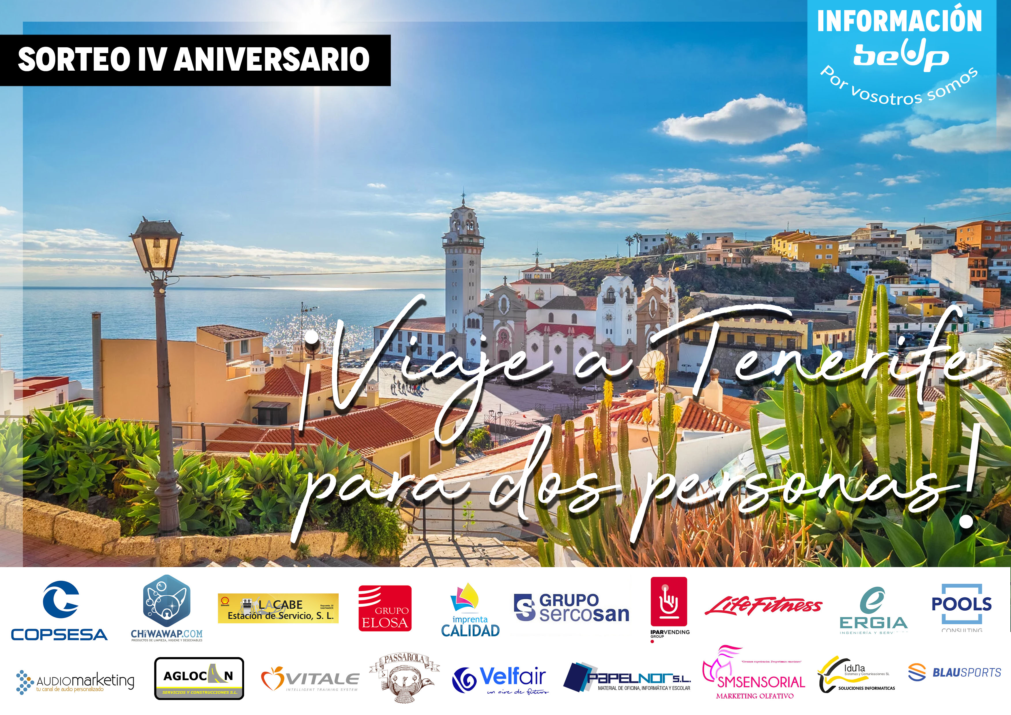 A Tenerife por el aniversario